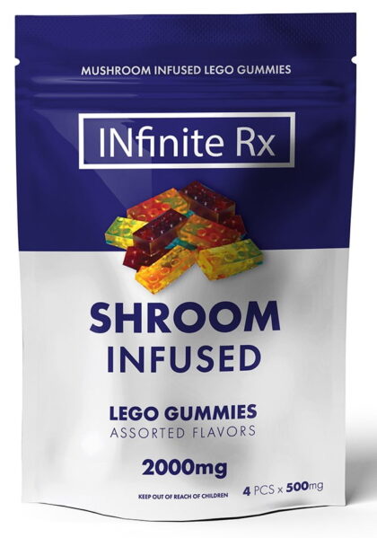 INfinite Rx Shroom Infused Lego Gummies Edibles (2000mg)