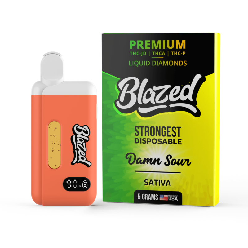 THCA + Delta 9P 5 Gram Disposable – Blazed