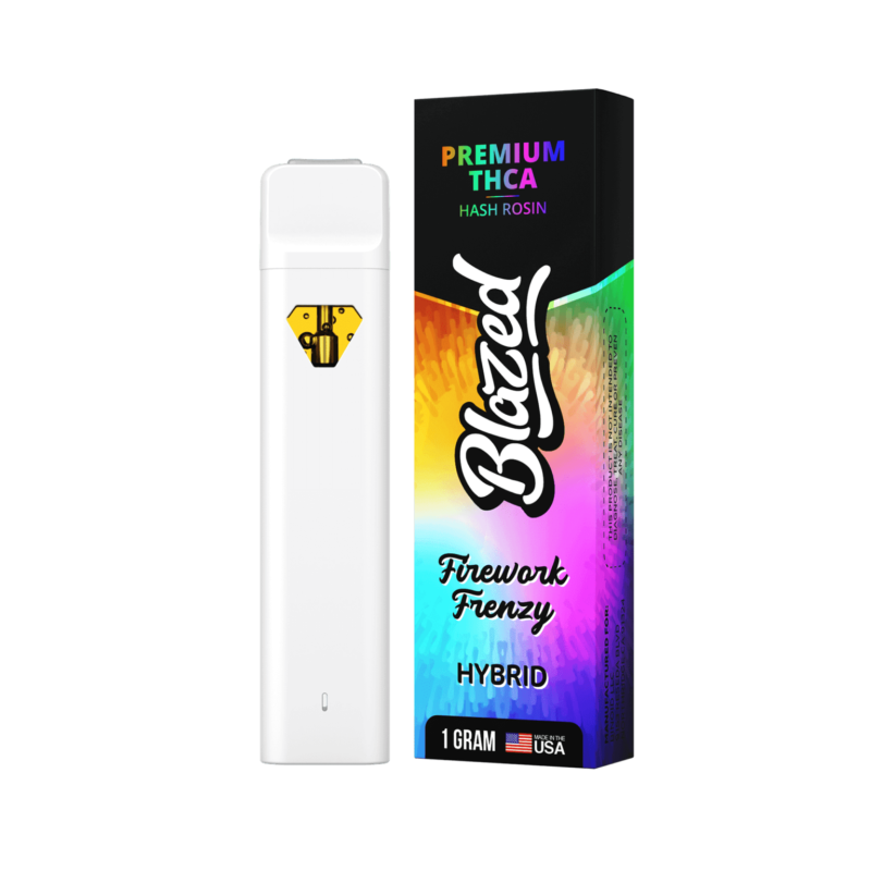1 Gram THCA Disposable – Hash Rosin – Blazed
