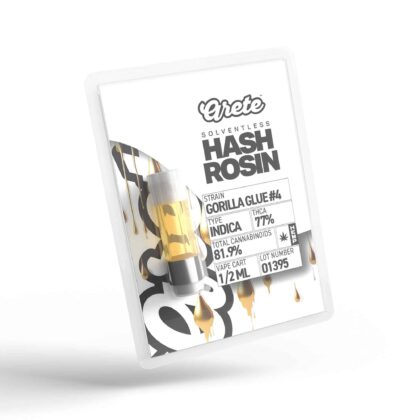 THCa Hash Rosin Vape Cartridge